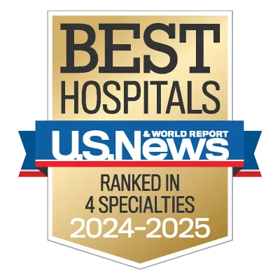 US News Best Hospitals Gold 4 Specialties 2024-2025