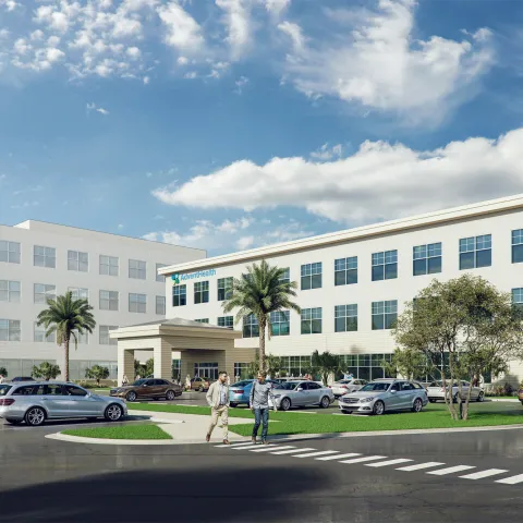 Cancer Institute Winter Garden building exterior.