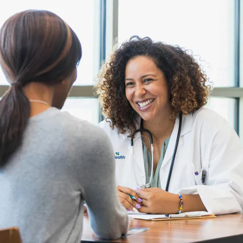 Physician with Patient 