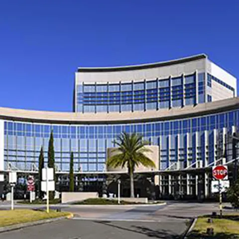 Front of Wesley Chapel ER.