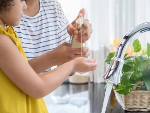 Washing Hands to Stay Healthy